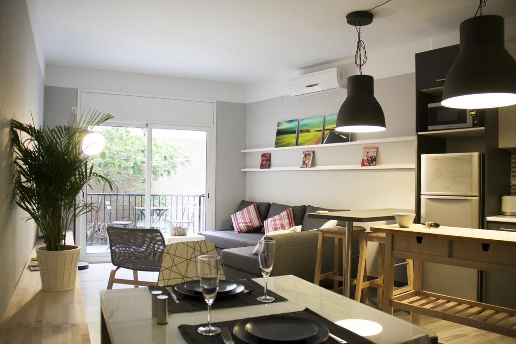 Idyllic Apartment With Terrace برشلونة الغرفة الصورة